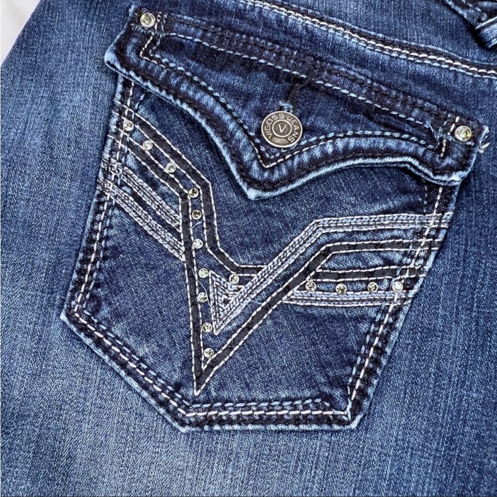 NWT Vigoss Bling Pocket Skinny Jeans Size 22